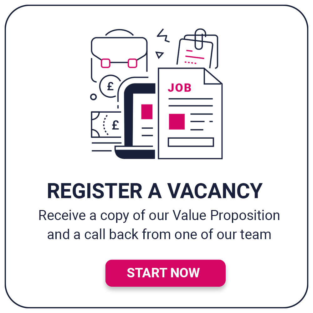 Register a job vacancy or enquire about our recruitment services